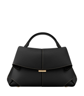 Pol*ne - M*kki Edition Textured Black with Ecru Stitching