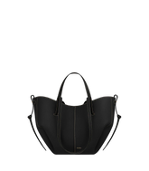 Pol*ne - Cym* Mini Edition Textured Black with Ecru Stitching