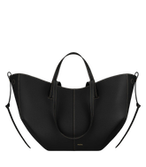 Pol*ne - Cym* Edition Textured Black with Ecru Stitching