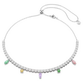 Swar*vski - Arian* Grand* necklace Mixed cuts, Multicolored, Rhodium plated - 5737422
