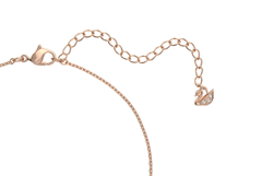 Swar*vski -Swan pendant Swan, Red, Rose gold-tone plated - 5614123