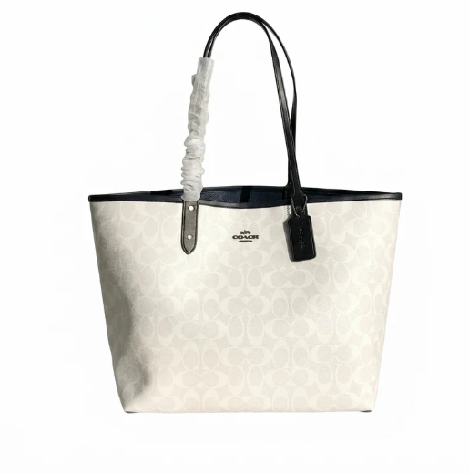 C*ACH - City Tote Bag - Signature White