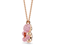 Swar*vski - Teddy pendant Bear, Pink, Rose gold-tone plated - 5642976