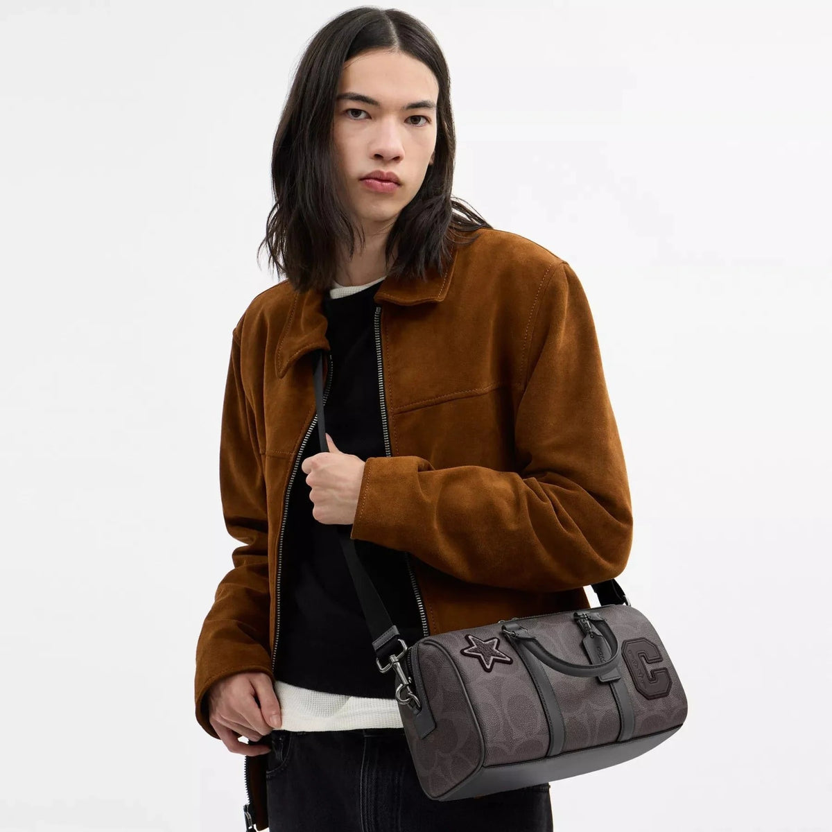 C*ACH - Ventur*r Duffle Bag 27 Grey for Women