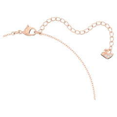 Swar*vski - Idyllia Lilia y necklace Butterfly, White, rose gold finish - 5636419