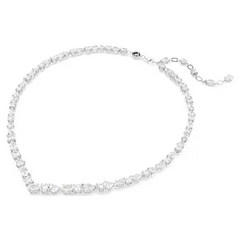 Swar*vski - Mesmera necklace Mixed cuts, White, Rhodium plated - 5665242