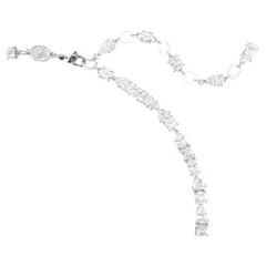 Swar*vski - Mesmera necklace Mixed cuts, White, Rhodium plated - 5665242