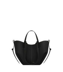 Pol*ne - Cym* Mini Edition Textured Black with Ecru Stitching