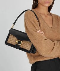 C*ACH - Tabb* Shoulder Bag - Walnut Black
