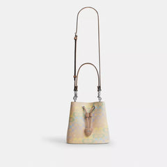C*ACH - Rowan Bucket Bag In Rainbow Signature Canvas - Multi Color
