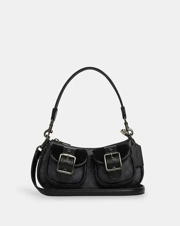 C*ACH - Ashto* Bag In Signature Canvas Black