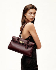 JW PE* -  Yar* Shoulder Bag - Deep Burgundy
