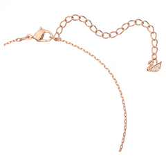 Swar*vski - Swan pendant Swan, Pink, rose gold finish - 5473024