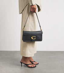 C*ACH - tabb* 26 soft leather shoulder bag - black
