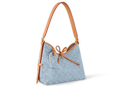 L*uis Vuitt*n CarryAll PM Sky Blue Denim
