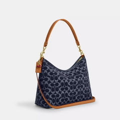 C*ACH - Laurel Shoulder bag in Signature Denim