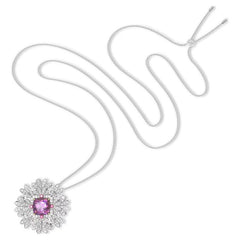 Swar*vski -  Eternal Flower Brooch Flower, Pink, Mixed Metal Finish - 5642858