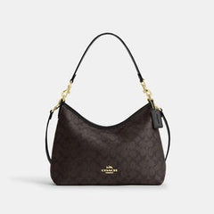 C*ACH - Laurel Shoulder Bag In Signature Canvas - Dark brown