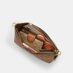 C*ACH -  Caitlin Shoulder Bag In Signature Canvas - Dark Beige