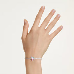 Swar*vski - Arian* Grand* bracelet Mixed cuts, Flower, Multicolored, Rhodium plated - 5749187