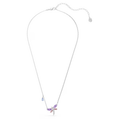 Swar*vski - Arian* Grand* x Swarovski pendant Mixed cuts, Dragonfly, Multicolored, Rhodium plated - 5737383