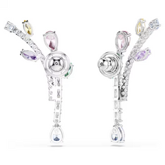 Swar*vski - Arian* Grand* x drop earrings Mixed cuts, Multicolored, Rhodium plated - 5737426