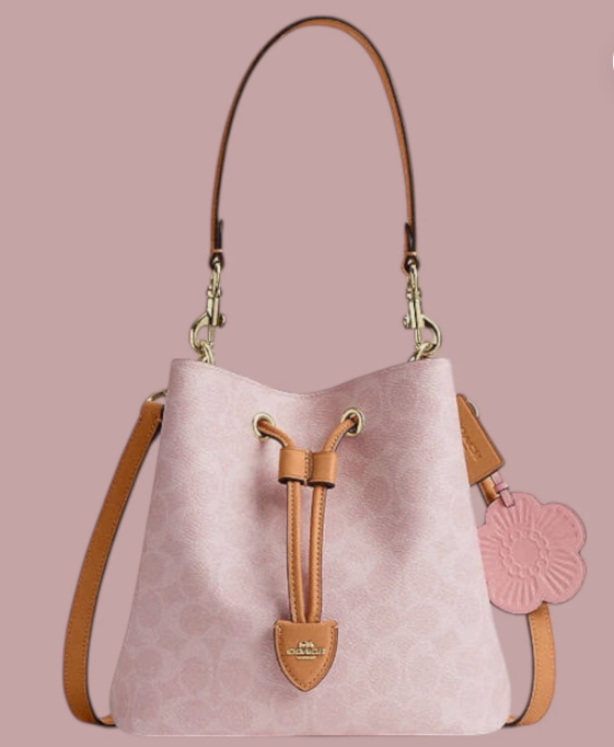 C*ACH - Rowan Bucket Bag - Pink- (AD-JUN26-JFRCO)