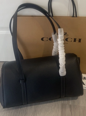 C*ACH - Bridget Flap Shoulder Bag- Black