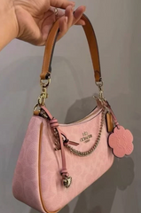 C*ACH - Ter* Shoulder Bag  - Powder Pink