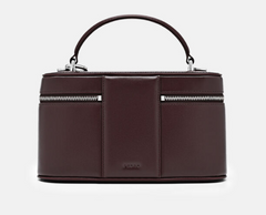 PEDR*  - Ari Leather Shoulder Bag - Wine