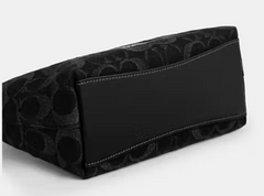 C*ACH -Mini Laurel Shoulder Bag-Signature Black- (AD-JUN26-JFRCO)